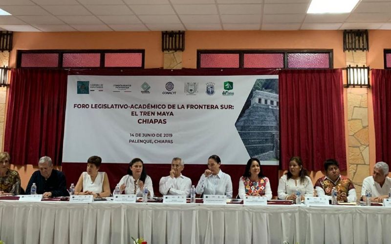 Celebran Tercer Foro “Legislativo-Académico de la Frontera Sur: El Tren Maya”