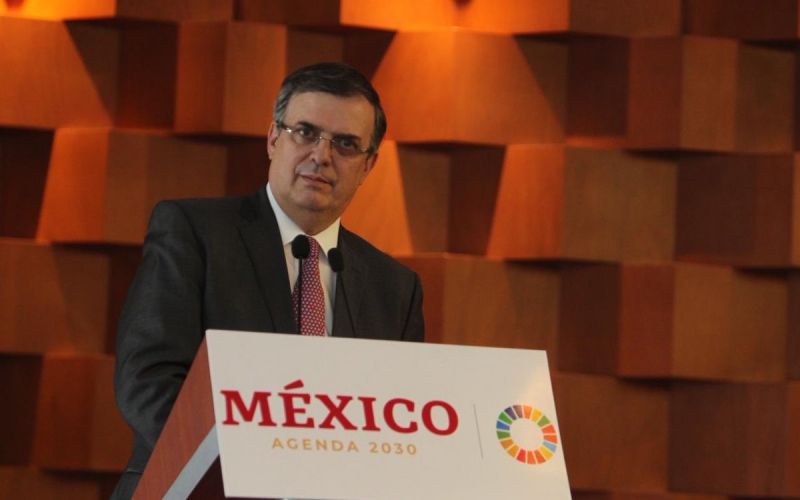 Agenda 2030 prioridad para el Gobierno mexicano: Ebrard