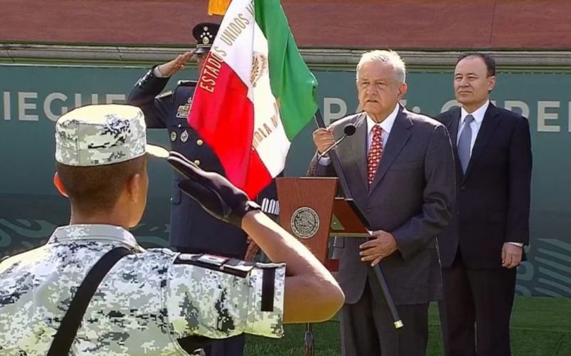 “Sé que no van a defraudar a México”: AMLO a los integrantes de la Guardia Nacional