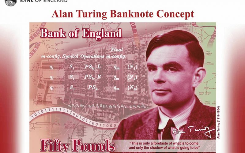 Alan Turing será la imagen del nuevo billete de 50 libras