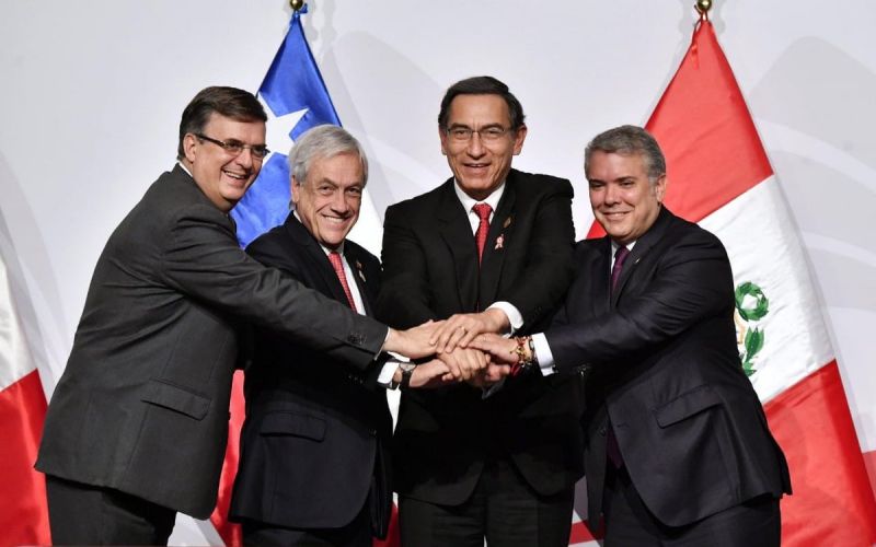 Alianza del Pacífico llama a combatir las políticas proteccionistas y cambio climático