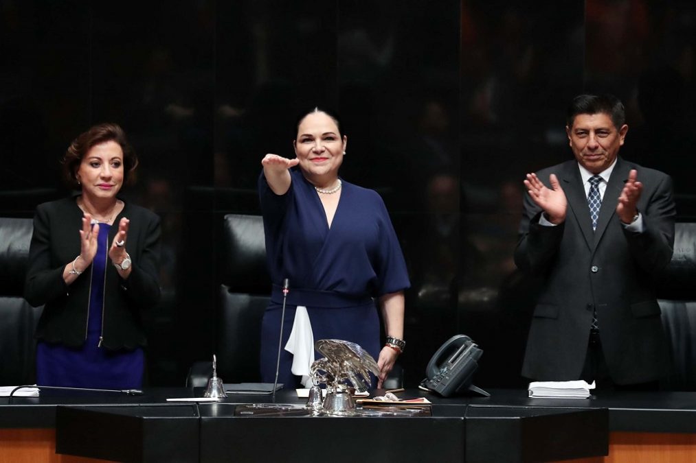 Mónica Fernández Balboa, nueva presidenta del Senado de la República
