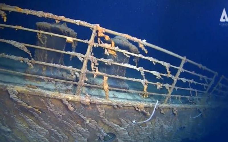 Una bacteria devora los restos del Titanic