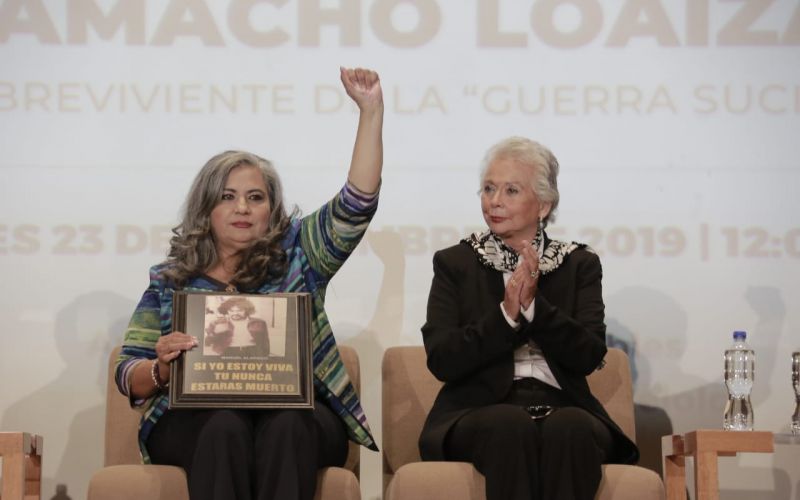 Estado mexicano ofrece disculpa pública a Martha Alicia Camacho, víctima de la “Guerra Sucia”