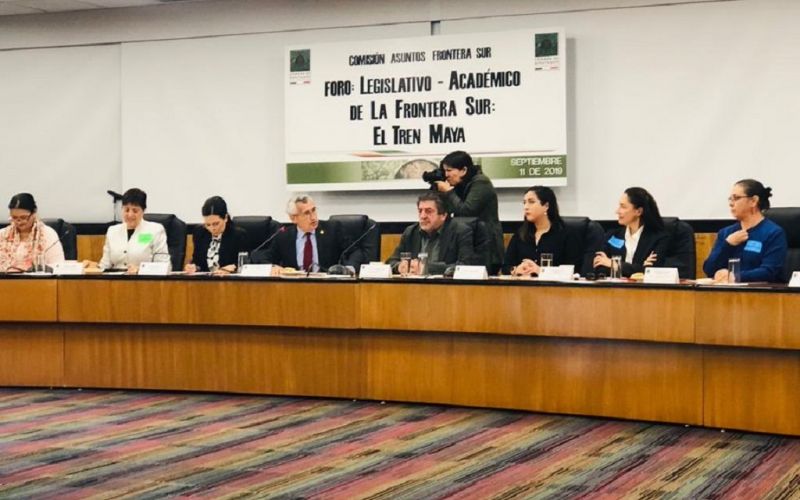 Tren Maya llega al Foro Legislativo – Académico de la Frontera Sur (Comunicado)