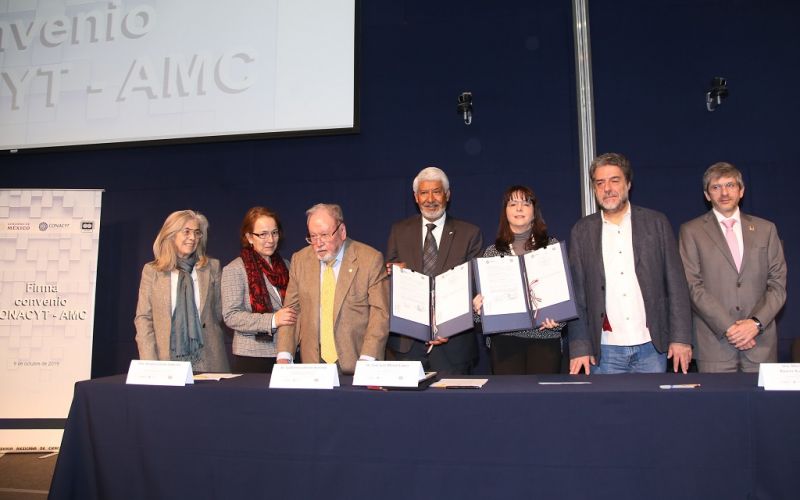 Conacyt y la Academia Mexicana de Ciencias inician nueva etapa de colaboración (Comunicado)