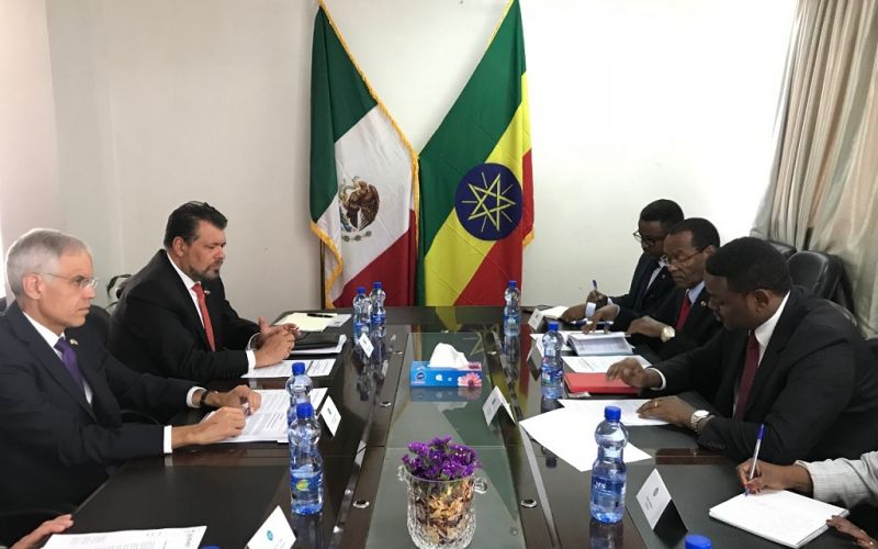 Concluye la visita de trabajo a Etiopía del subsecretario Ventura (Comunicado)