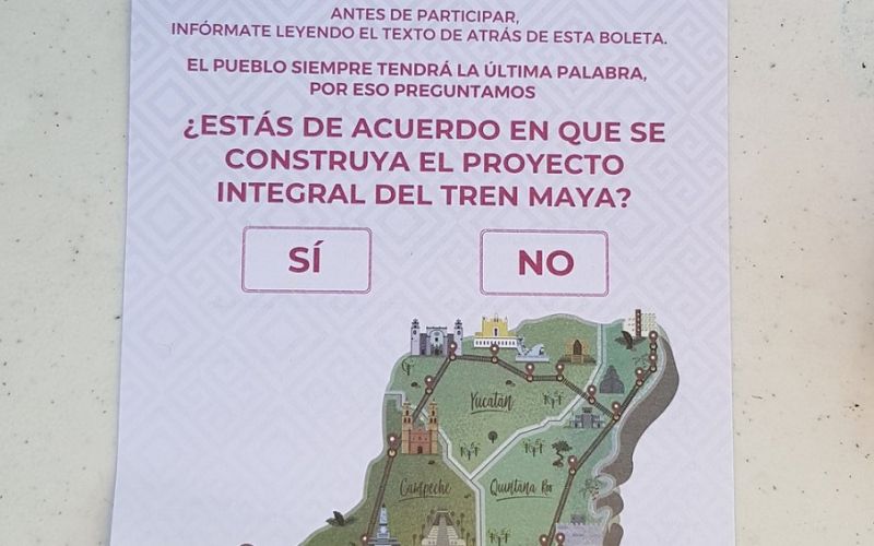 Comunidades indígenas de la Península de Yucatán aprueban Proyecto de Desarrollo Tren Maya (Comunicado)
