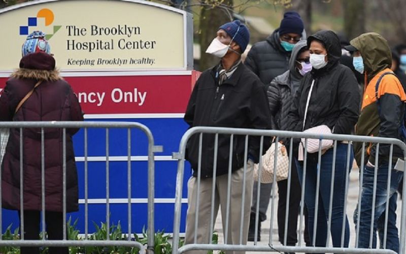 Estados Unidos supera a China en el número de casos confirmados de coronavirus