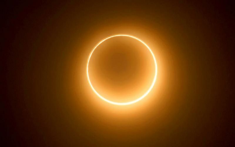 Así se vivió el eclipse solar “Anillo de Fuego” de este fin de semana
