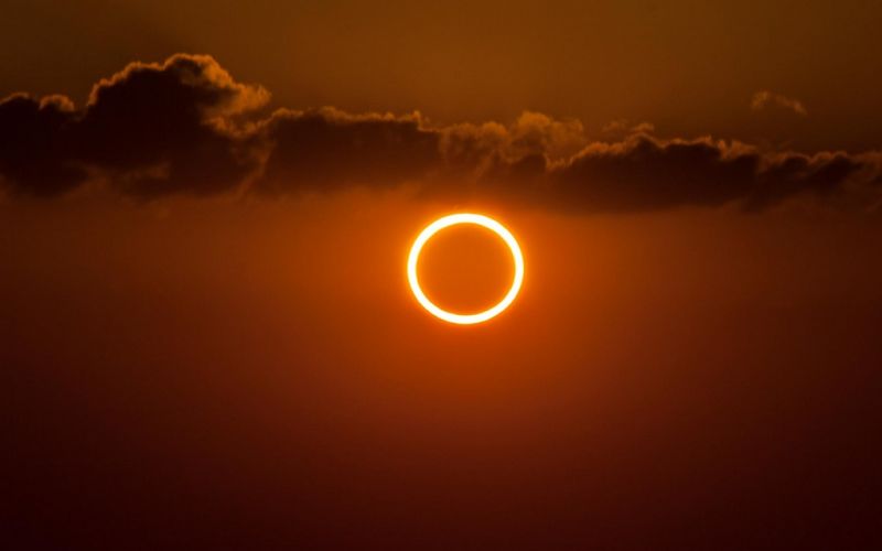 Este 21 de junio ocurrirá el eclipse solar “Anillo de fuego”