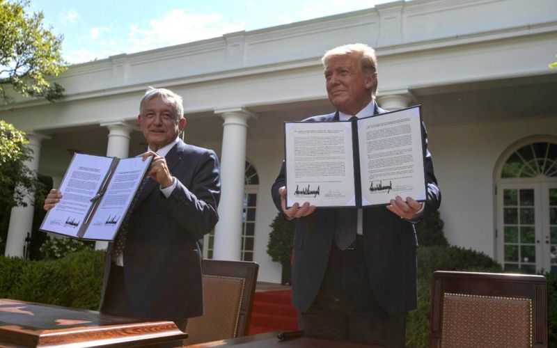 Declaración Conjunta de los presidentes López Obrador y Trump en la Casa Blanca