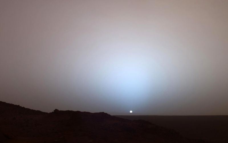 ¿De qué color es la puesta de Sol en otros planetas?