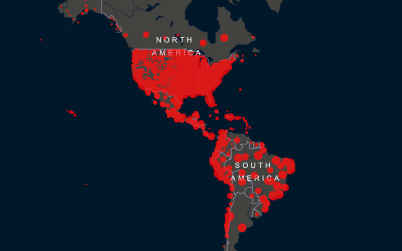 La pandemia de coronavirus “no muestra signos de desaceleración” en las Américas: OPS