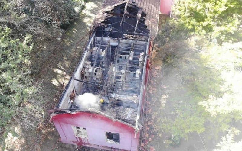 Incendio destruye parte del museo universitario más antiguo de Brasil