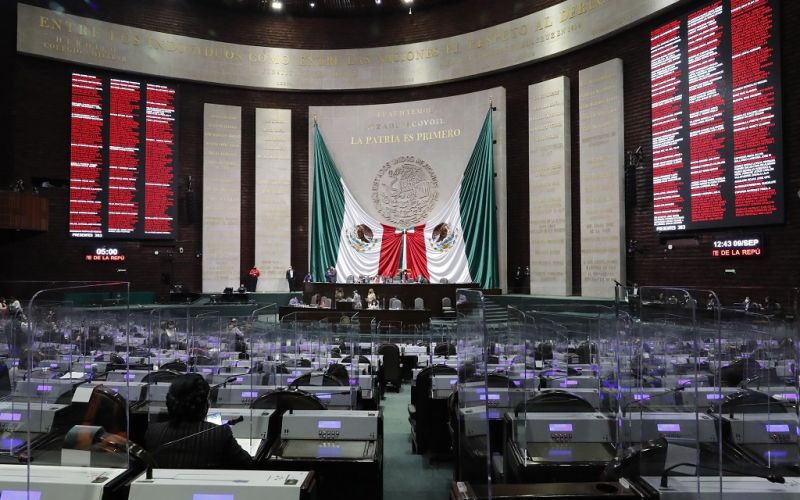 En el Tercer Año de la LXIV Legislatura, la Cámara de Diputados aprobó 289 dictámenes sobre leyes o decretos