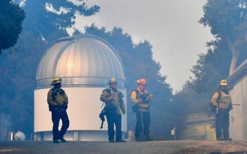 El Observatorio Mount Wilson sobrevive a los incendios en California