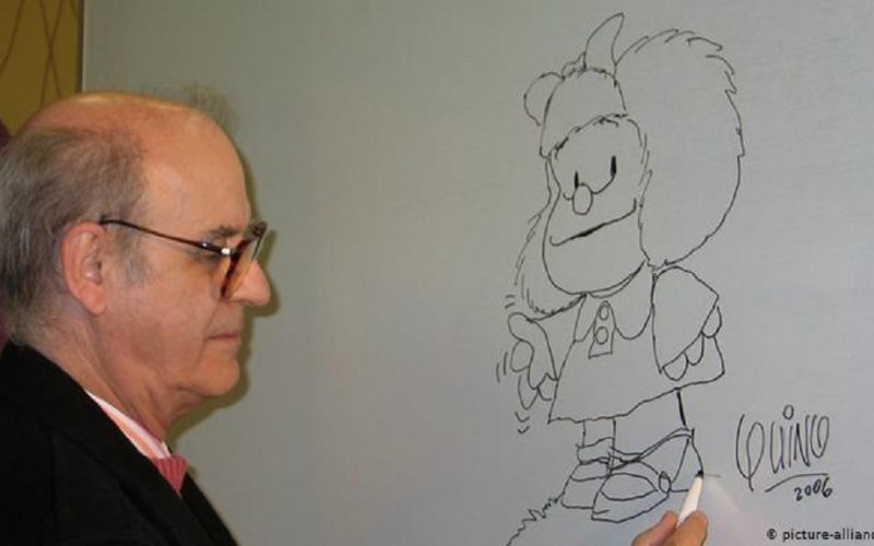 Falleció Quino, el creador de Mafalda