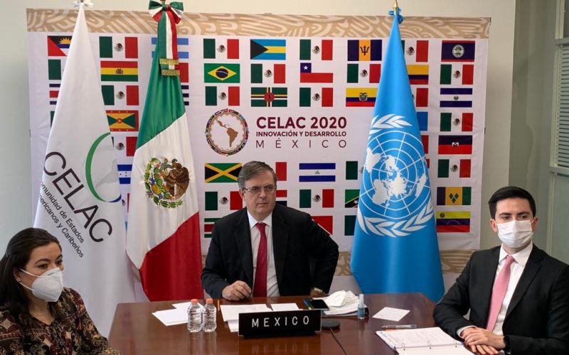 México mantendrá la Presidencia pro tempore de la CELAC en el año 2021