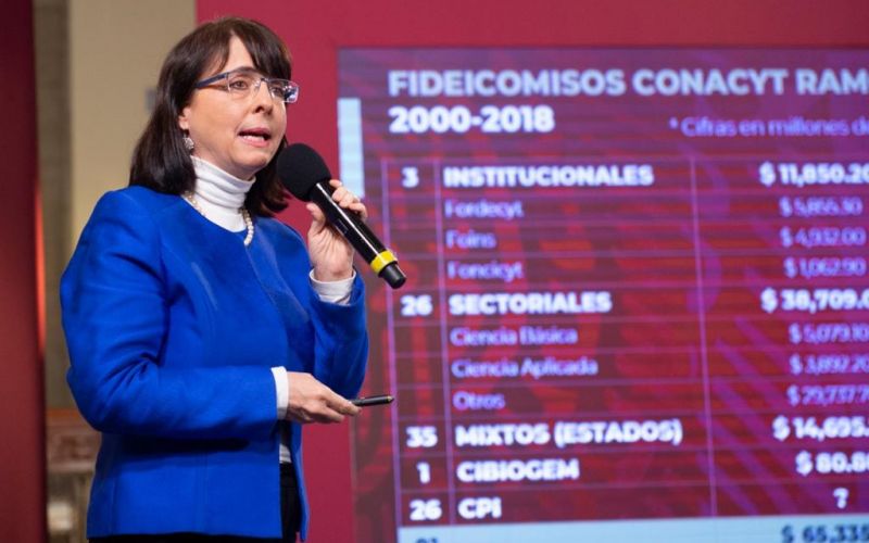 Entre 2013 y 2018, Conacyt transfirió 41 mil mdp a empresas privadas: Elena Alvarez-Buylla