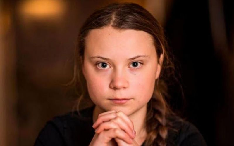 La activista climática Greta Thunberg llama a votar por Joe Biden