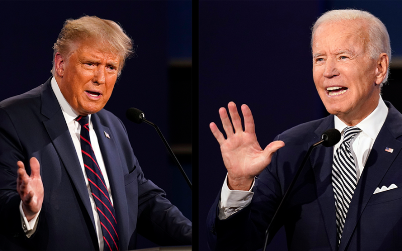 Trump y Biden recorren estados clave en la recta final de las campañas