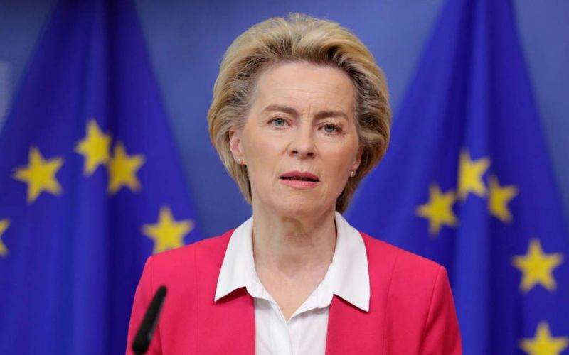 Presidenta de la Comisión Europea inicia autoaislamiento por posible exposición a COVID-19