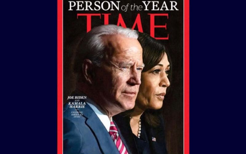 Revista Time elige a Joe Biden y Kamala Harris, como “Personas del año 2020”