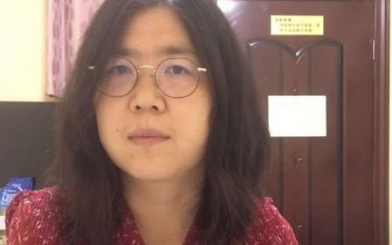 Condenan a 4 años de cárcel a la periodista china que cubrió la epidemia en Wuhan