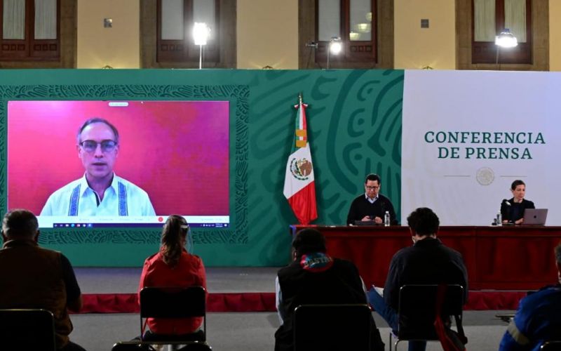 “El Presidente López Obrador está prácticamente asintomático”: López-Gatell