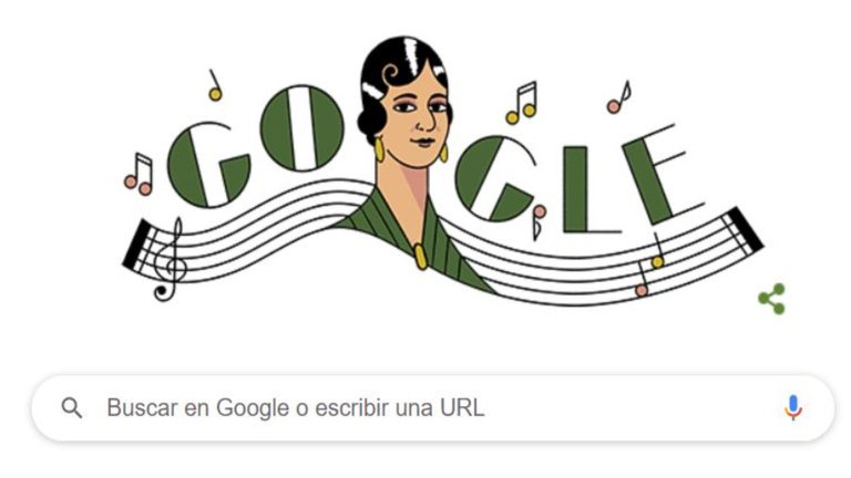 Google le rinde homenaje a la compositora mexicana María Grever