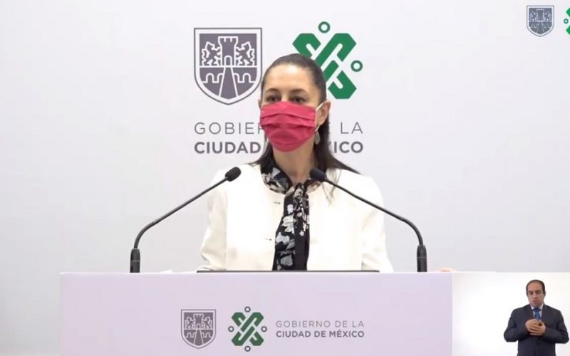 Ciudad de México pasa a semáforo naranja; bajan las hospitalizaciones