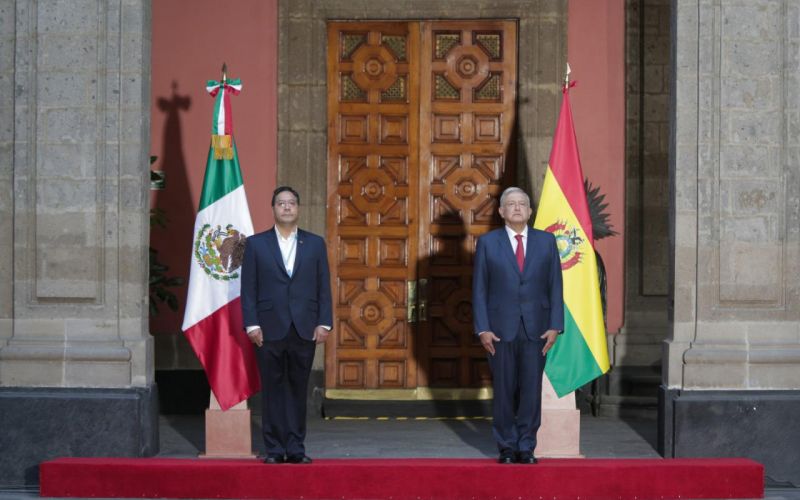 Declaración conjunta de los presidentes de México y Bolivia