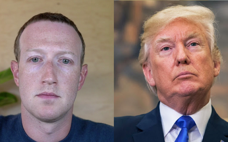 Zuckerberg responsabiliza a Trump por el asalto al Capitolio