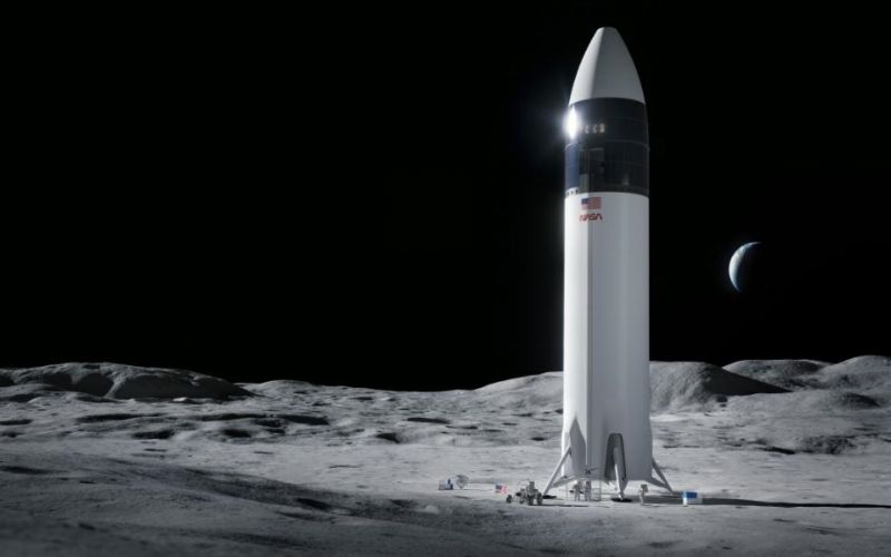 NASA otorga a SpaceX contrato para regresar a la Luna en 2024