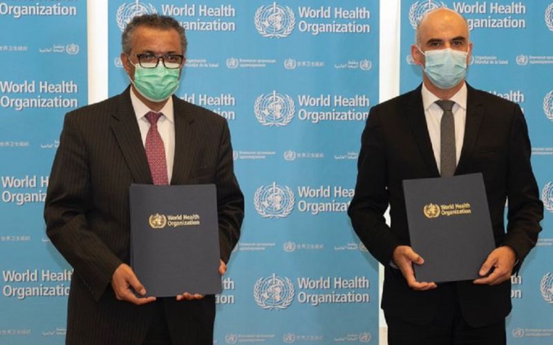 OMS y Suiza firman acuerdo para crear un depósito mundial de patógenos