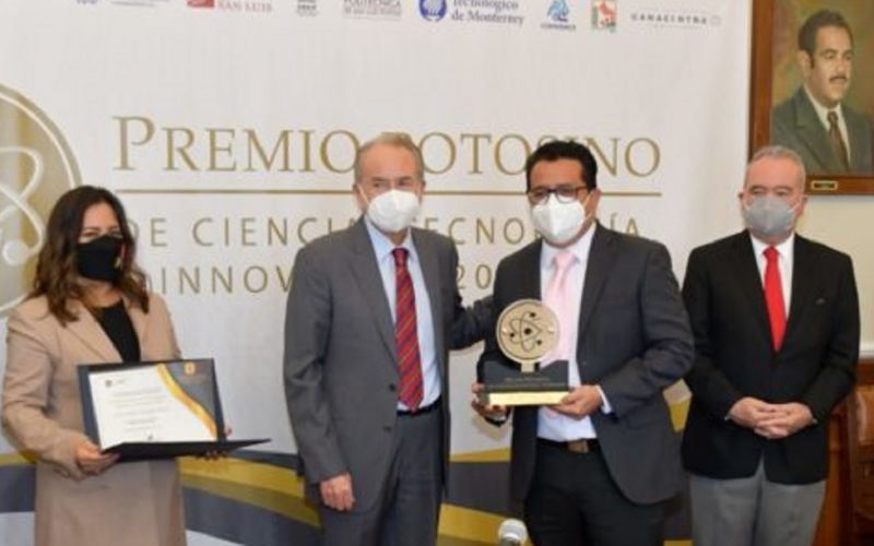 Entregan Premio Potosino de Ciencia, Tecnología e Innovación 2020