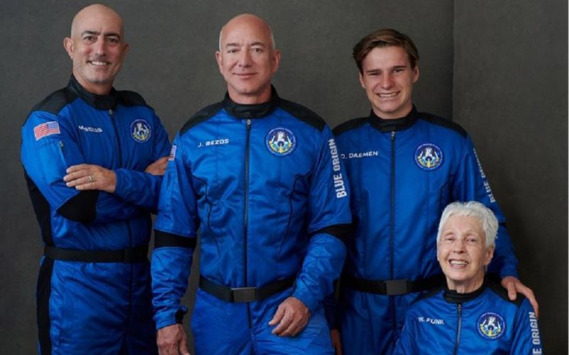 Así fue el viaje de Jeff Bezos al espacio