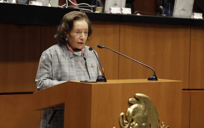 Propone Jucopo del Senado otorgar la Medalla Belisario Domínguez a Ifigenia Martínez