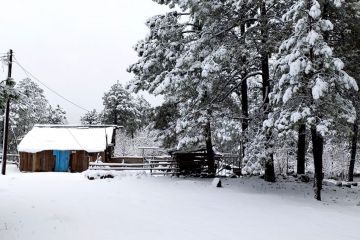 Se registran las primeras nevadas en tres estados