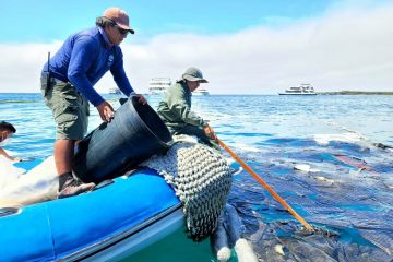 Se hunde embarcación que transportaba diésel en las Islas Galápagos