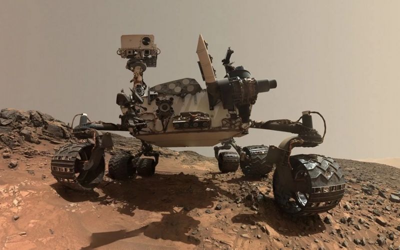 Curiosity cumple diez años en Marte