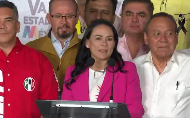 Alejandra del Moral reconoce la derrota en las elecciones del Estado de México