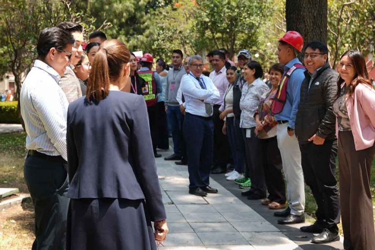 Presidenta Sheinbaum participa en el Primer Simulacro Nacional 2025