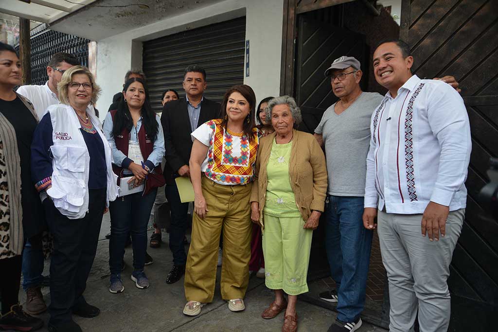 Recorrido Casa por casa en la Colonia Chalma, Alcaldía Gustavo A. Madero. Fotografía: La Isabel.