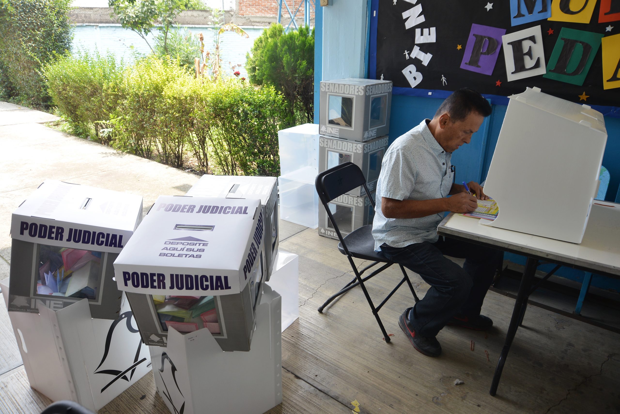 Elección del Poder Judicial 2025 en la Ciudad de México. Fotografía: Benjamín Flores.