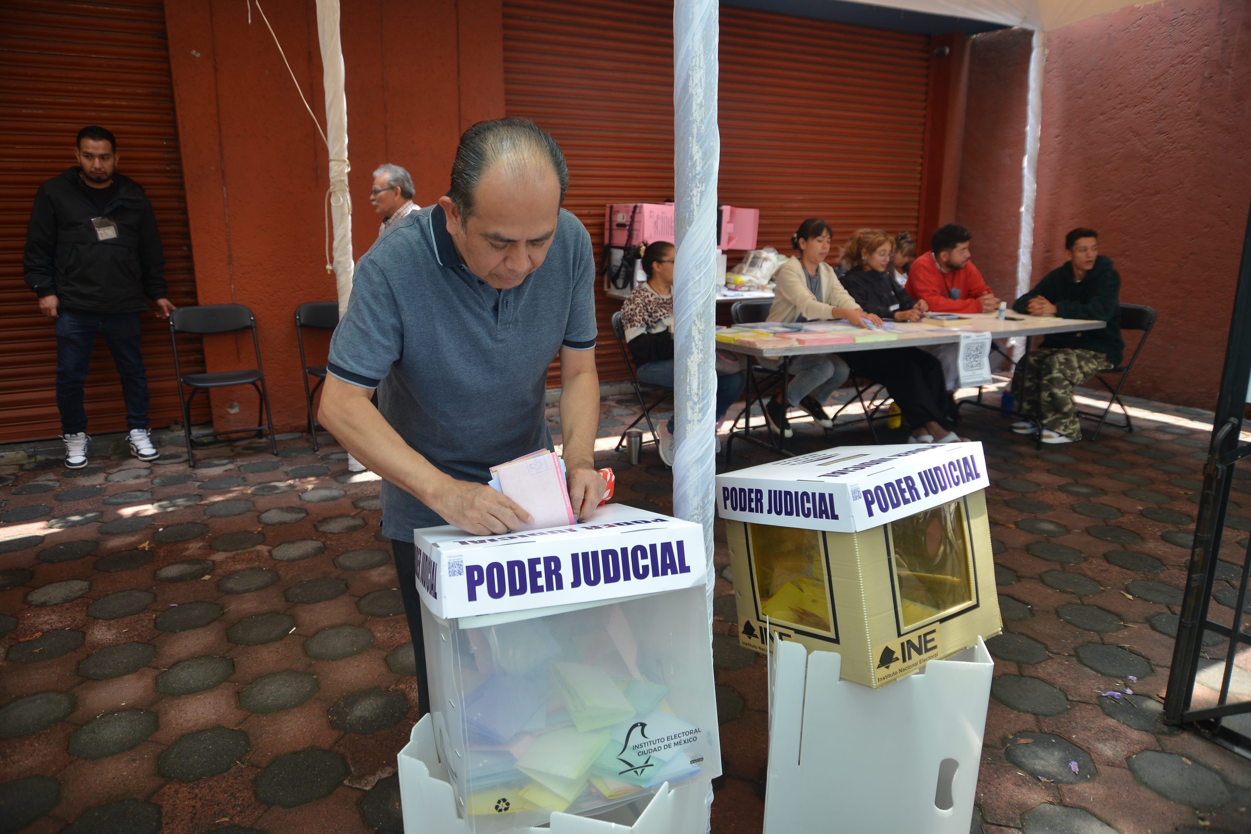 Elección del Poder Judicial 2025 en la Ciudad de México. Fotografía: Benjamín Flores.