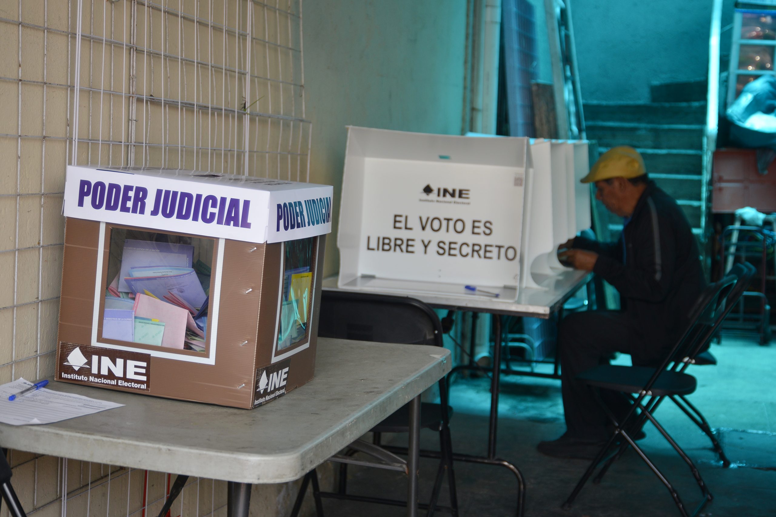 Elección del Poder Judicial 2025 en la Ciudad de México. Fotografía: Benjamín Flores.