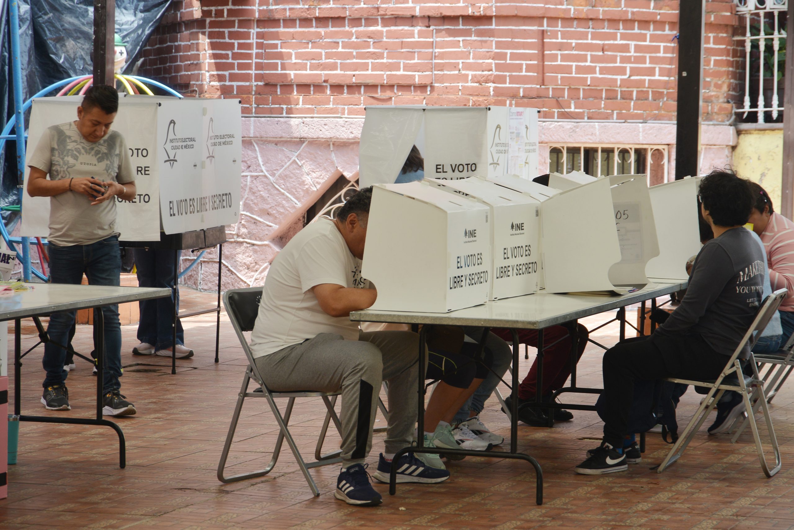 Elección del Poder Judicial 2025 en la Ciudad de México. Fotografía: Benjamín Flores.
