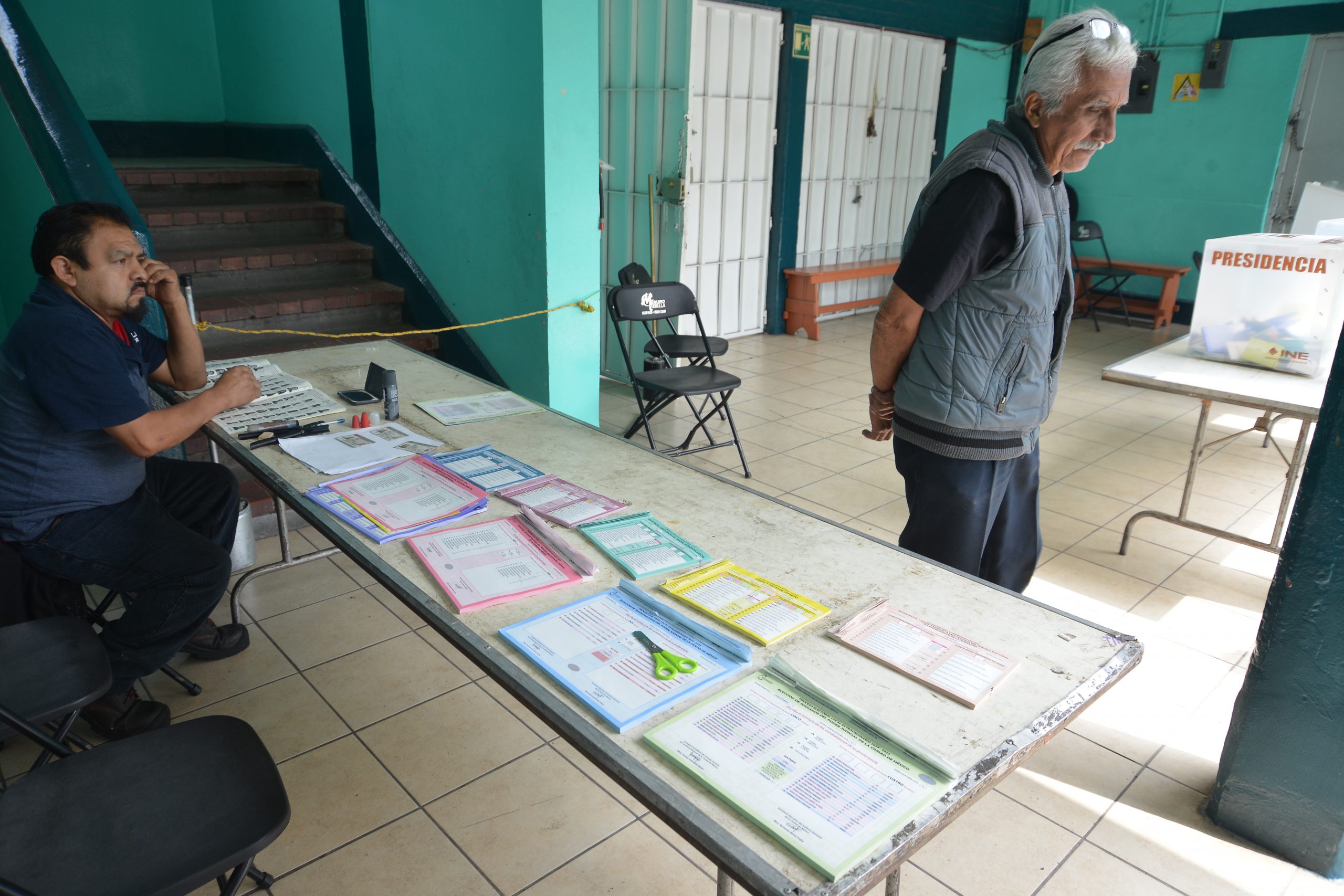Elección del Poder Judicial 2025 en la Ciudad de México. Fotografía: Benjamín Flores.